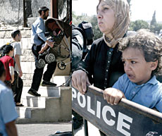 Palestinians evicted as occupiers move in