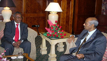 Puntland president meets with Ethiopian FM